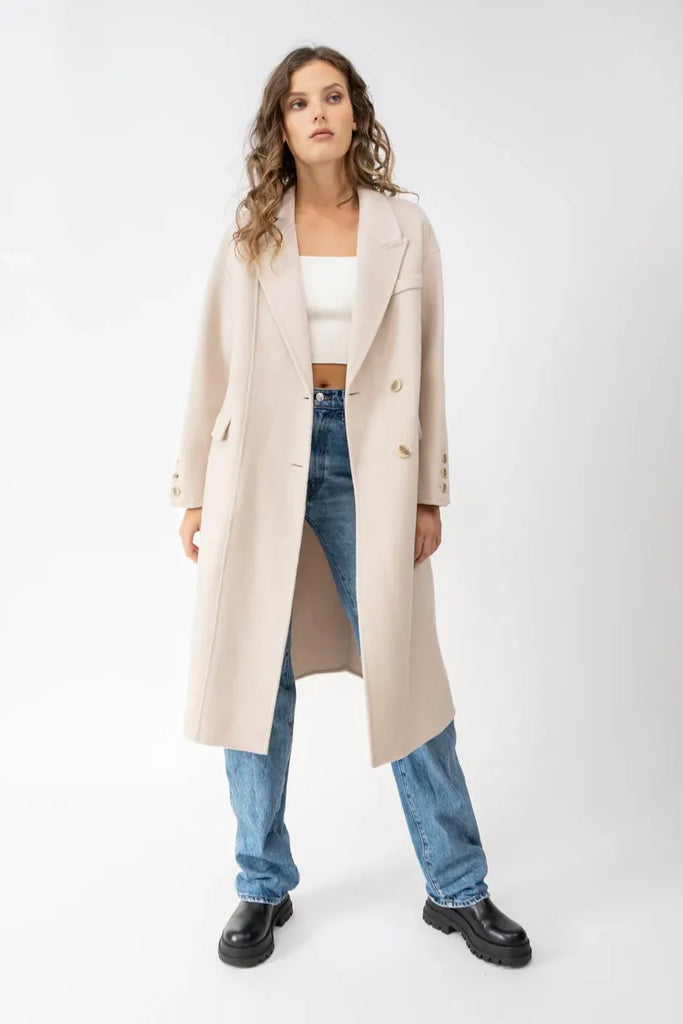 Edith Wool Coat – One Palm Studio