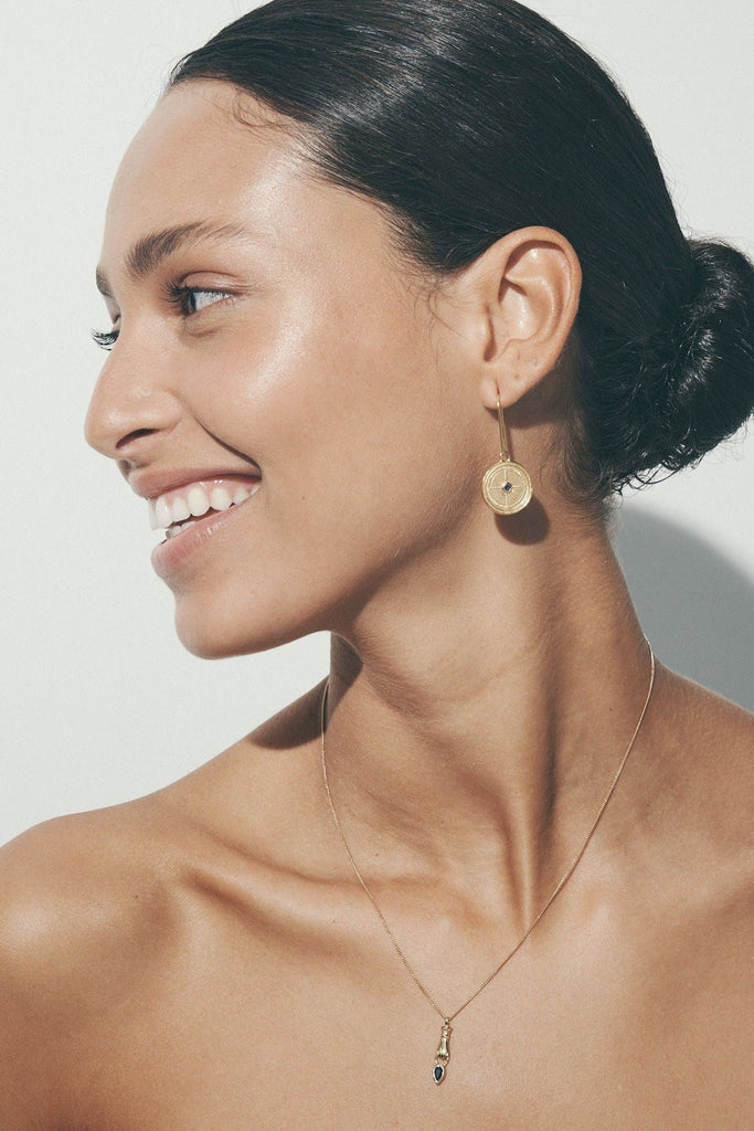 Sophia Necklace Gold - One Palm Studio