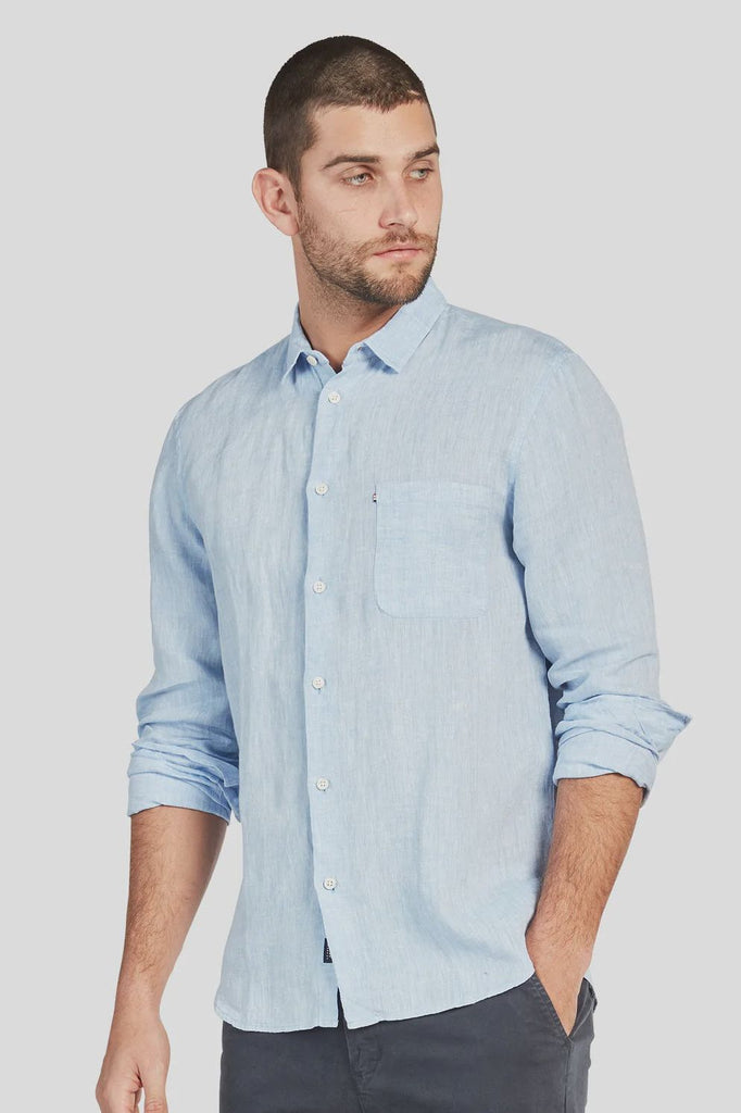 Newport Linen Shirt - One Palm Studio