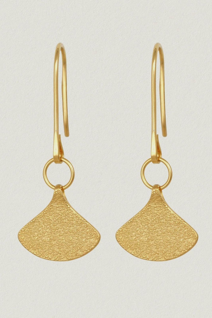 Mallia Earrings Gold - One Palm Studio