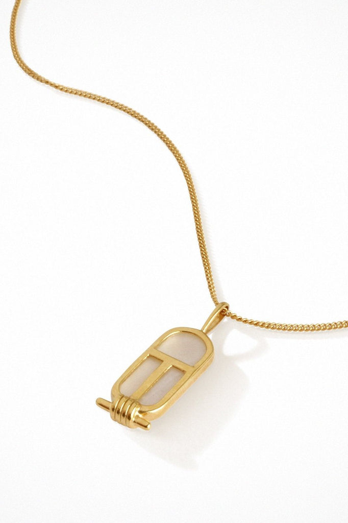 Nile Necklace Gold - One Palm Studio