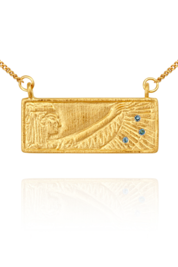 Maat Necklace Gold - One Palm Studio