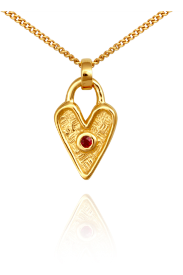 Amore Necklace Gold - One Palm Studio