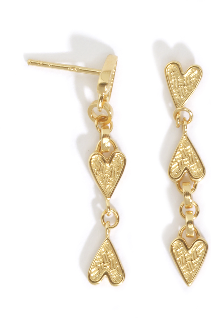 Amore Earrings Gold
