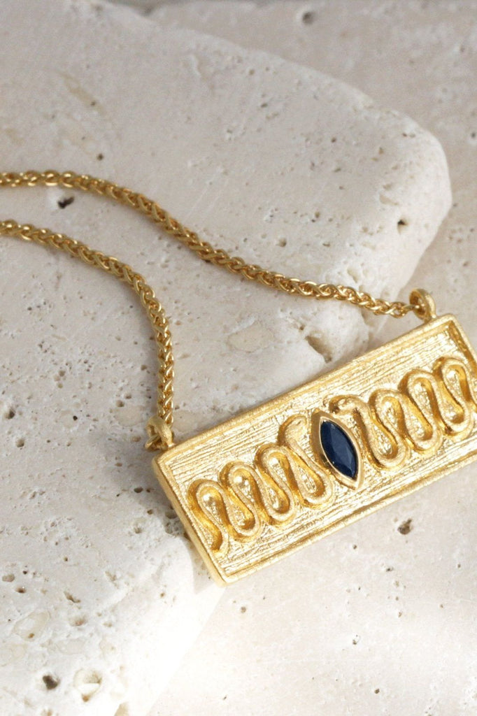 Guardian Necklace Gold - One Palm Studio