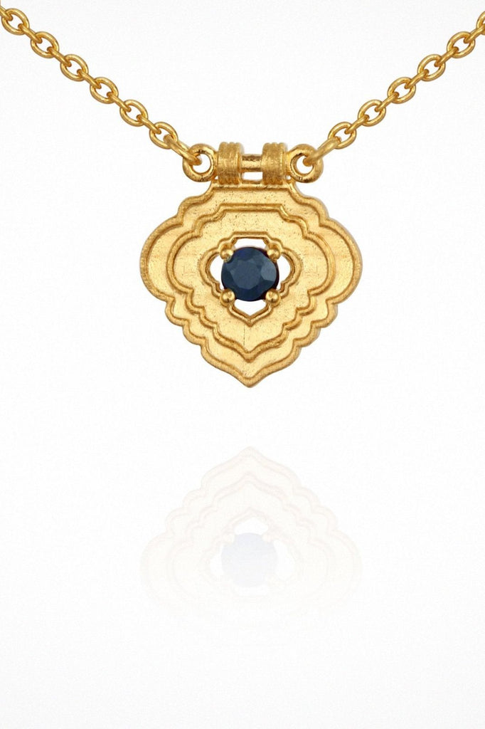 Aerin Necklace Gold - One Palm Studio