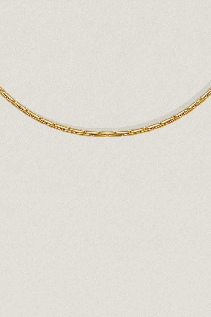 CARIA NECKLACE SMALL GOLD - One Palm Studio